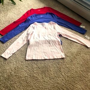 Talbots Long Sleeve T-Shirts Petite Medium NWT